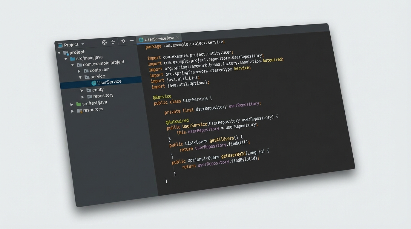 Spring Boot 后端源码截图